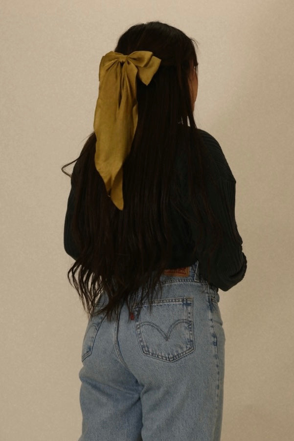 Chartreuse Coquette Bow