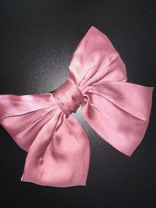 Dusty Pink Mini Coquette Bow