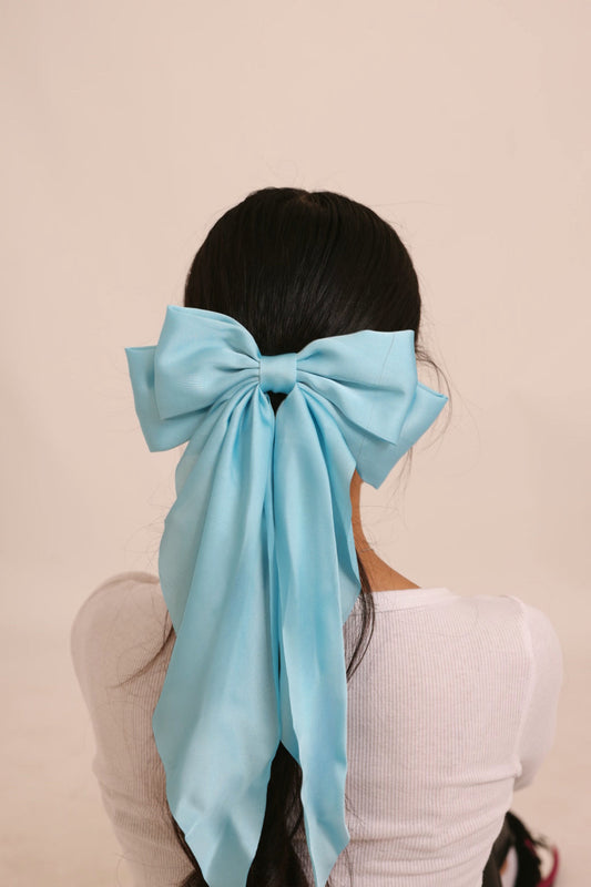 Baby Blue Coquette Bow