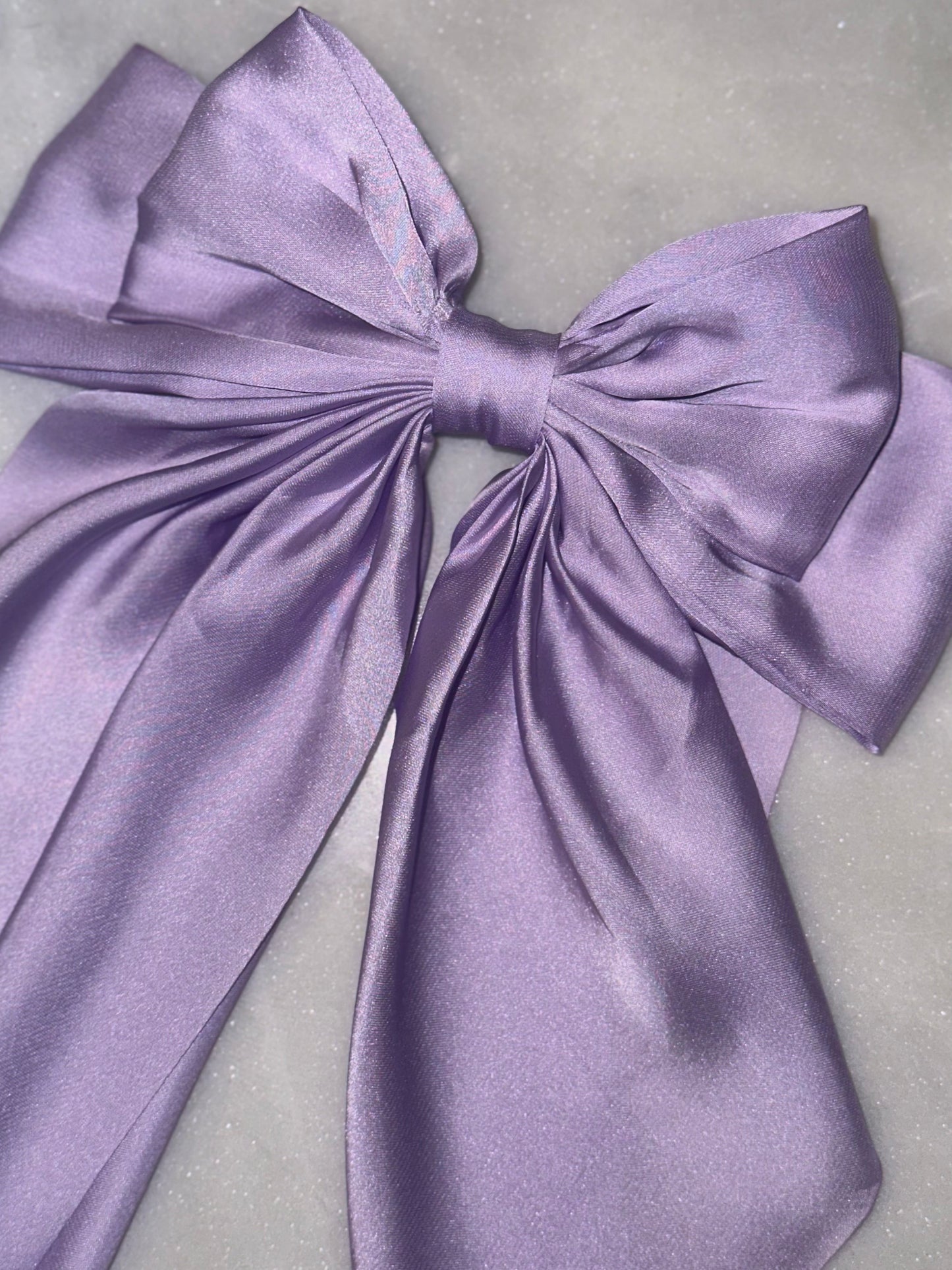 Lilac Coquette Bow