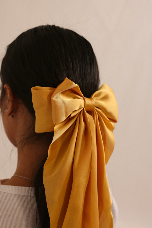 Yellow Gold Coquette Bow