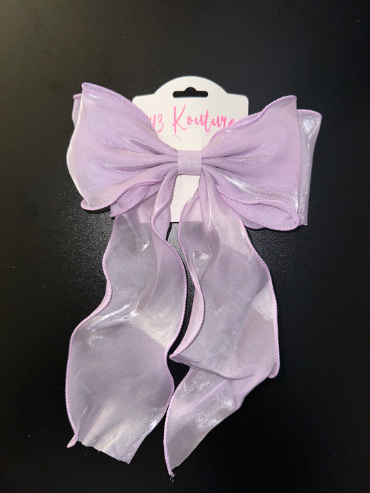 Jelly Lavender Bow
