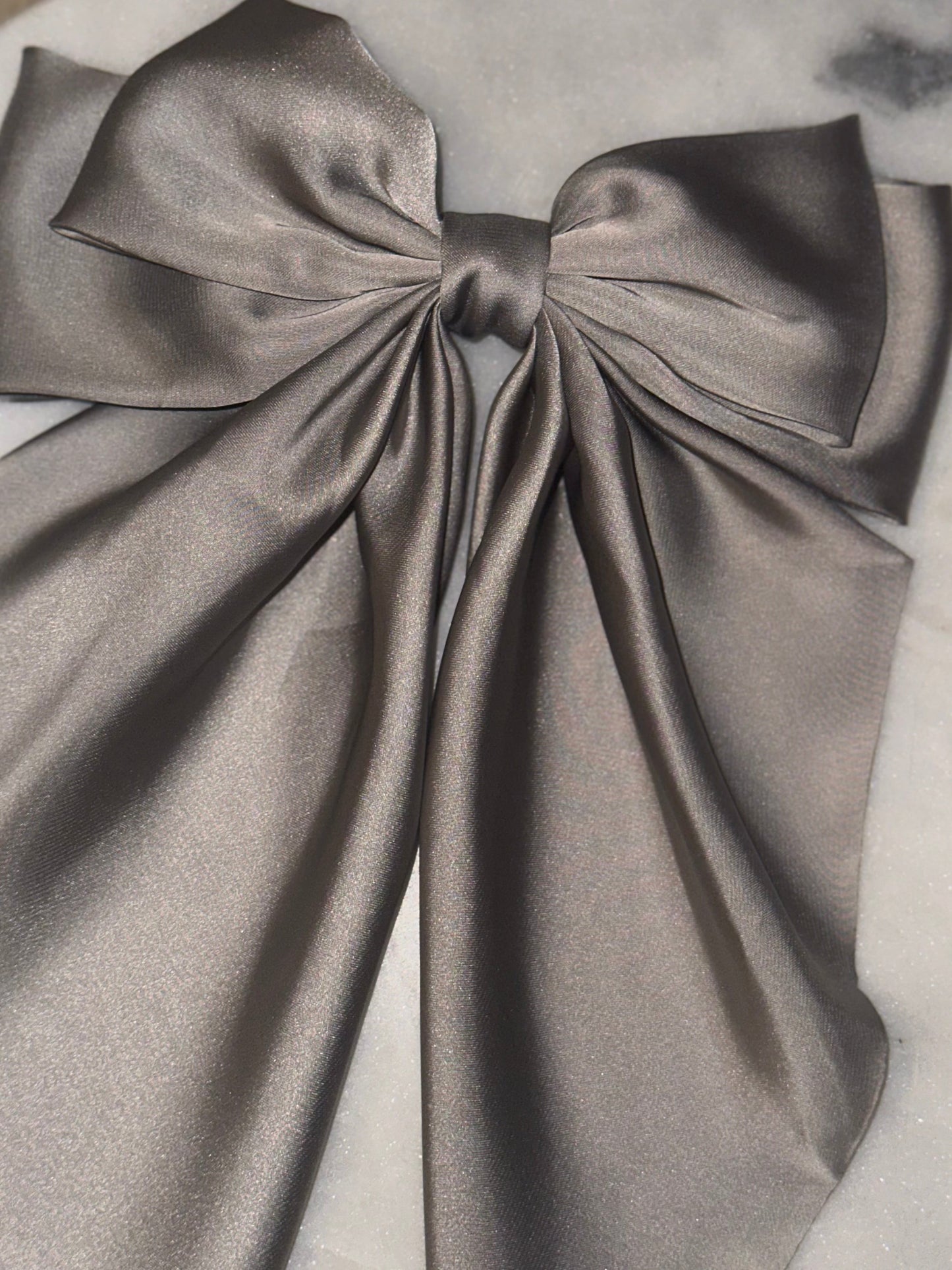 Miss Coquette Bow (Grey)